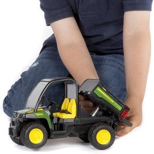 NIB Bruder 09813 John Deere 855D Gator XUV Farm Toy Vehicle